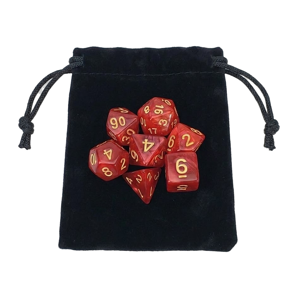 Couples' D&D Dice Set